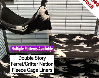 Critter Nation - Ferret Nation Cage Liners,  Pillow Case Style LIMITED STOCK