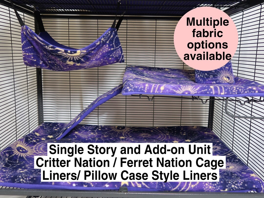 Critter Nation / Ferret Nation Cage Liners for Single Story/addon Unit
