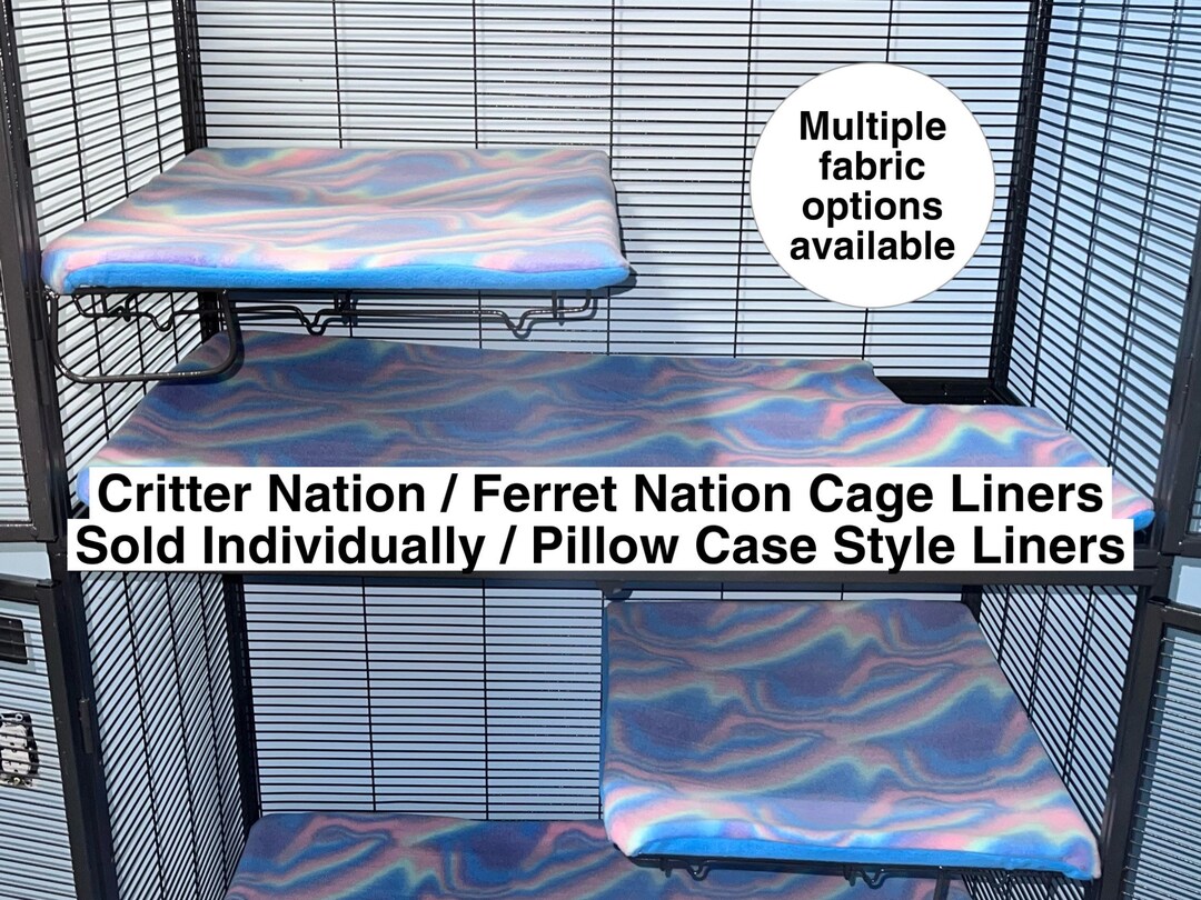 Critter Nation / Ferret Nation Cage Liners Sold Individually / Pillow