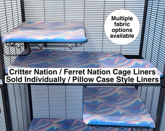 Critter Nation / Ferret Nation Cage Liners sold individually / Pillow Case Style Liners