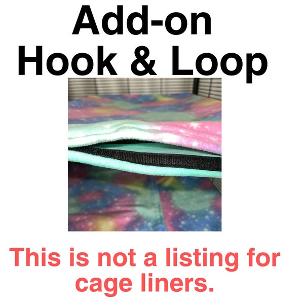 Add-on Hook & Loop Closure(s)  to your liner purchase