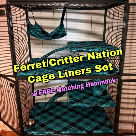 Custom Cage Liners Ferret Nation Blizzard Fleece Liner Ferret Rat
