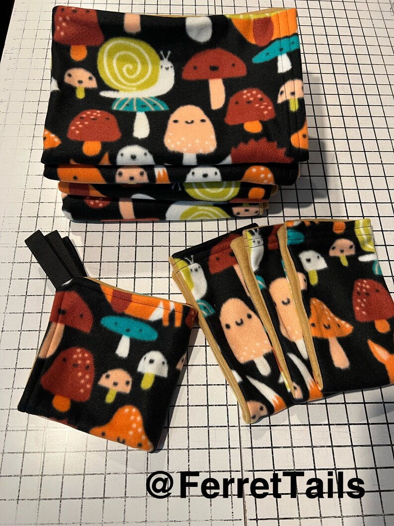 Triple Ferret Nation / Critter Nation Cage Liner Sets Pillow Etsy