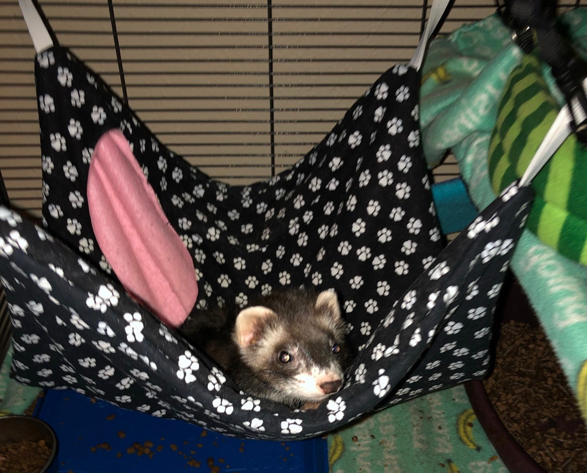 Hidey Hole Ferret/Small Animal Hammock Etsy