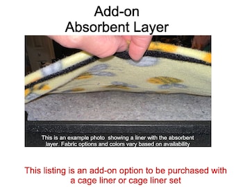 Add-on an Absorbent Layer to your liner purchase