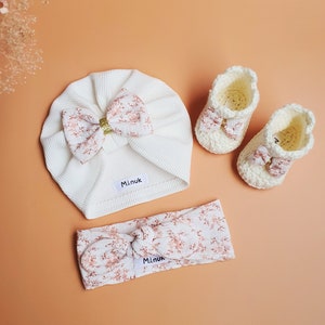 Changeable TURBAN, Baby Bonnet Turban, Niassance Gift, Baby Shower, Birthday
