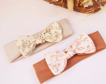 Headband, Bandeau, Turban, Bandeau a nouer, Headband, Double daze, Oeko-Tex, Bio, Différentes tailles