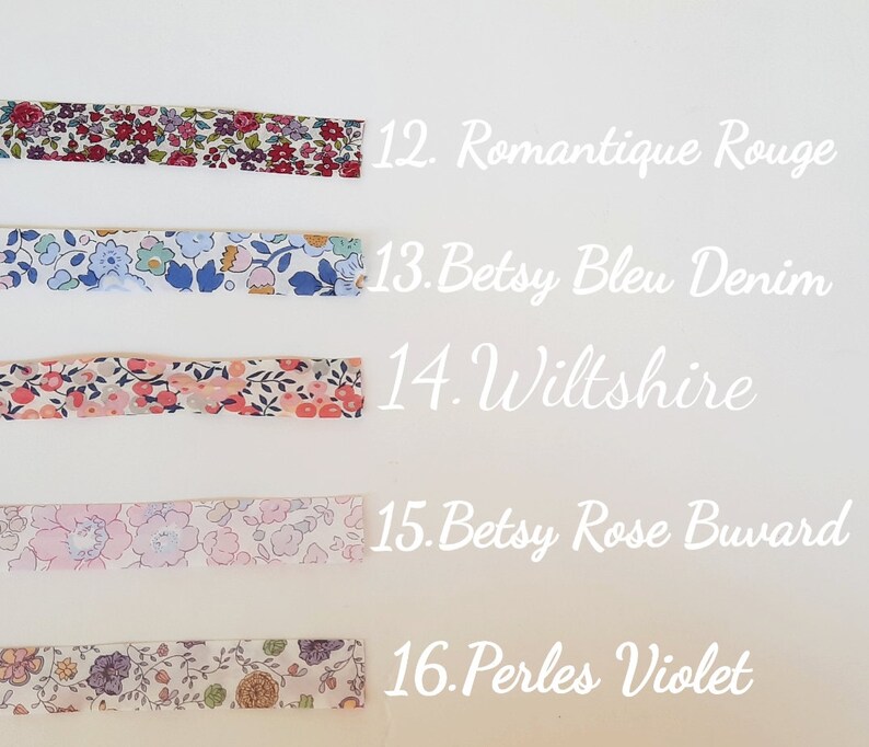 Barrettes Liberty Liberty hair bow Baby girl barrette Hair image 6