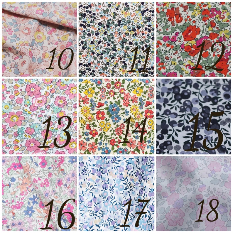 Liberty of London headband, Girl's plastic floral headband, Colors available // Girl's headband, Liberty print headbands, One size image 3