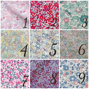 Liberty of London headband, Girl's plastic floral headband, Colors available // Girl's headband, Liberty print headbands, One size image 2