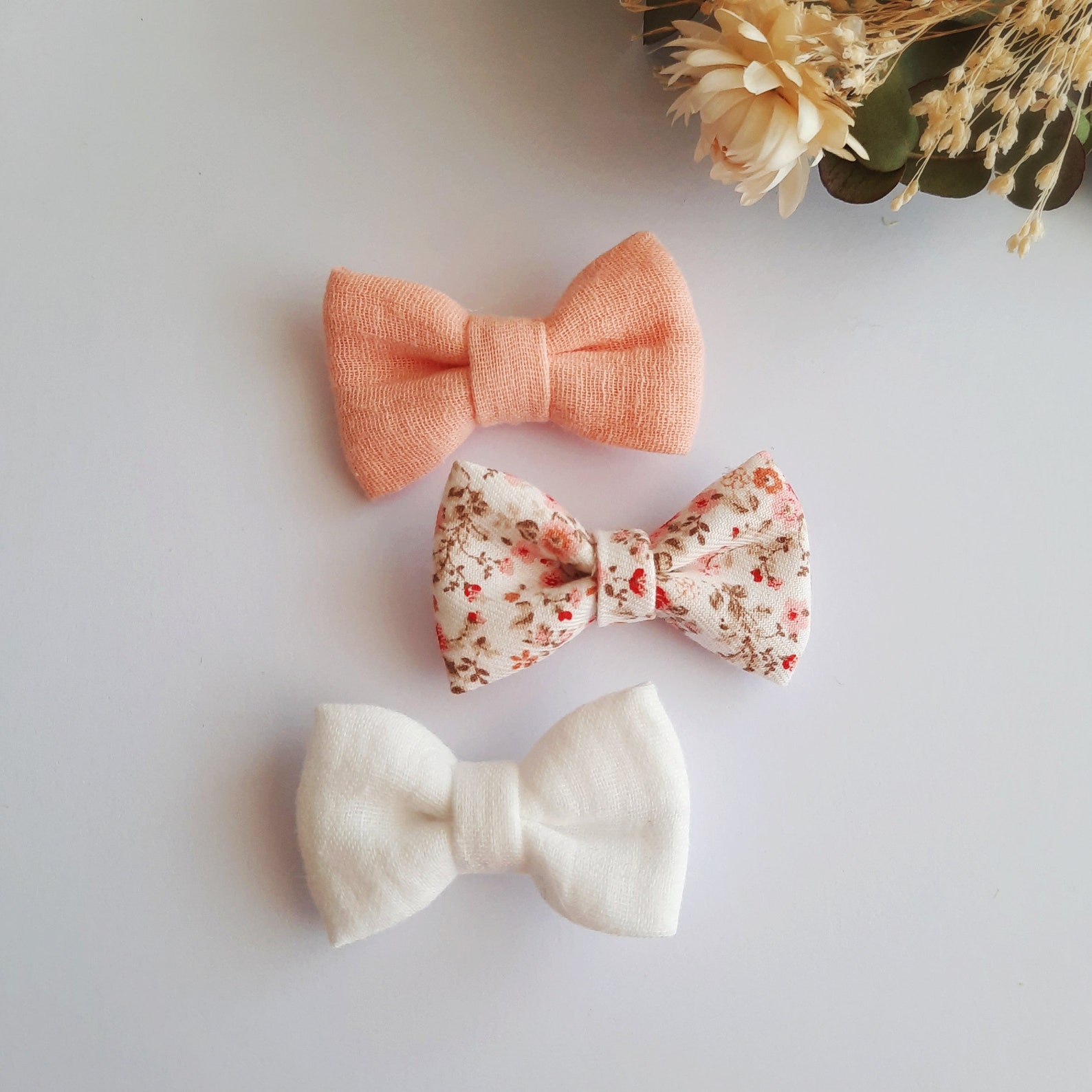 Hair bow set 3sts // 3-fach-Set mädchen Knoten Knoten Hair bow set 3sts // 3-fach-Set mädchen Knoten Knoten