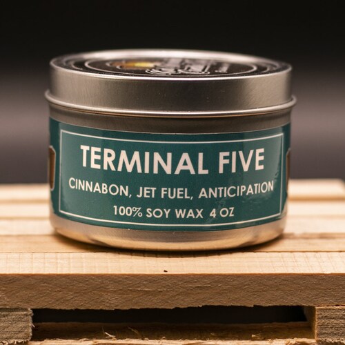 Terminal Five Scented Candle Free Shipping Soy Candles Etsy