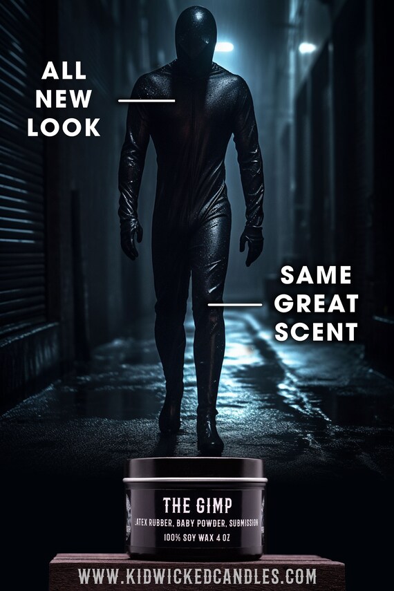 The Gimp Scented Candle Free Shipping Latex Rubber Baby Powder