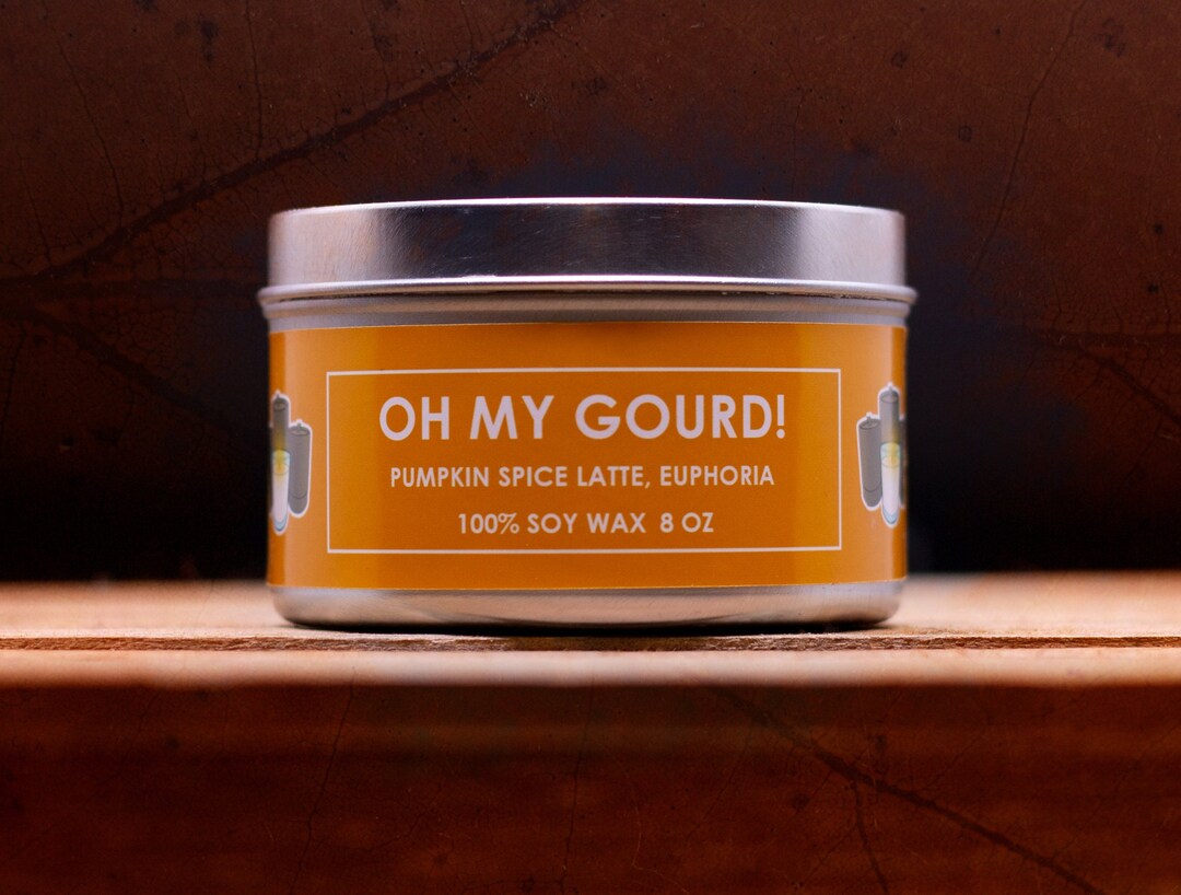 Oh My Gourd Scented Candle Free Shipping Soy Candles Plant Based