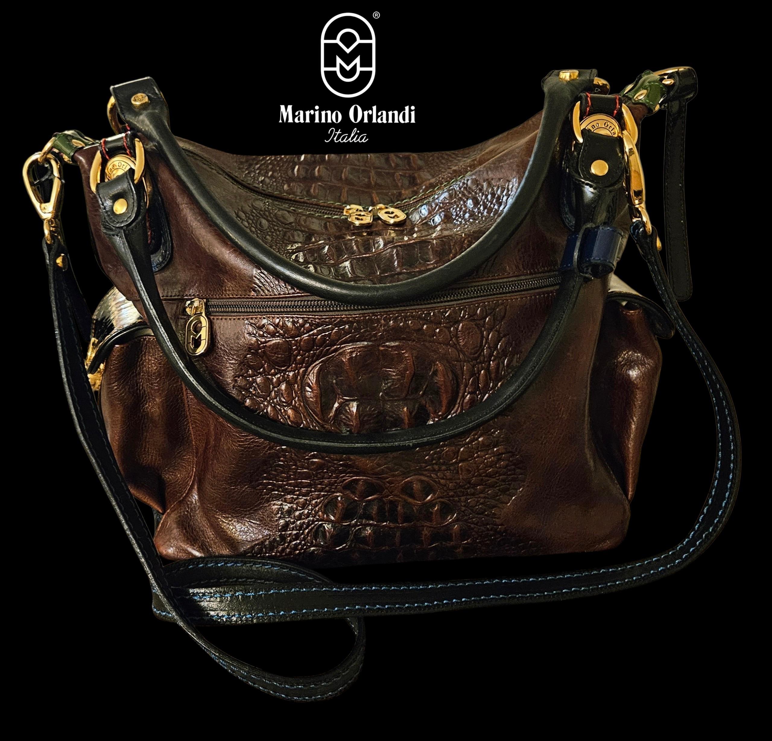 Marino Orlandi Elegant Brown Leather Women\'s Bag v.jpg main image 4