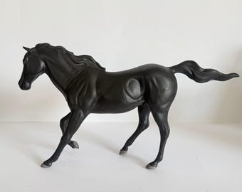 ロイヤルドルトン　馬　置物　 Black Beauty ＆ Foal Vintage Royal Doulton Black Beauty and Foal Porcelain Horse