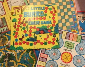 Vintage 1950's and earlier game boards, replacement or for crafts