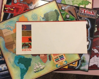 Tableros del juego RISK, varias ediciones, varios años, repuestos o manualidades.