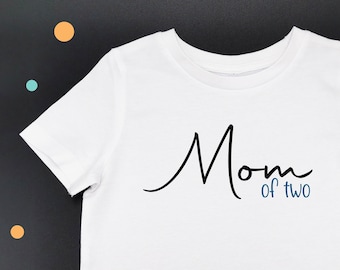 Ironing image * mom of two * iron -- Desired color * 2colors * Multiple numbers to choose from