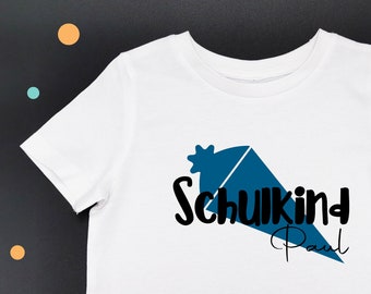 Einschulung * Bügelbild * Aufbügler * Schulkind