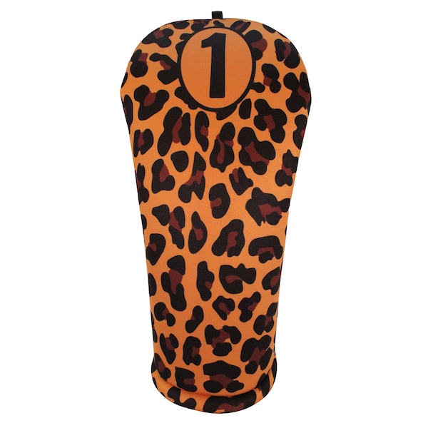 Golf Head Covers Leopard Print Etsy