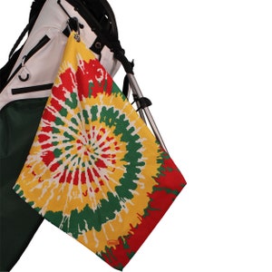 Vibrant Tie Dye Golf Club Headcover