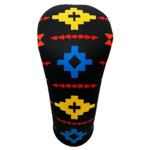 Southwest Black Weave-Golf Club Headcovers m/ Entsprechender Nummer für Racer, Fairway, Hybrid Grössen und passendem Handtuch. Alle separat erhältlich