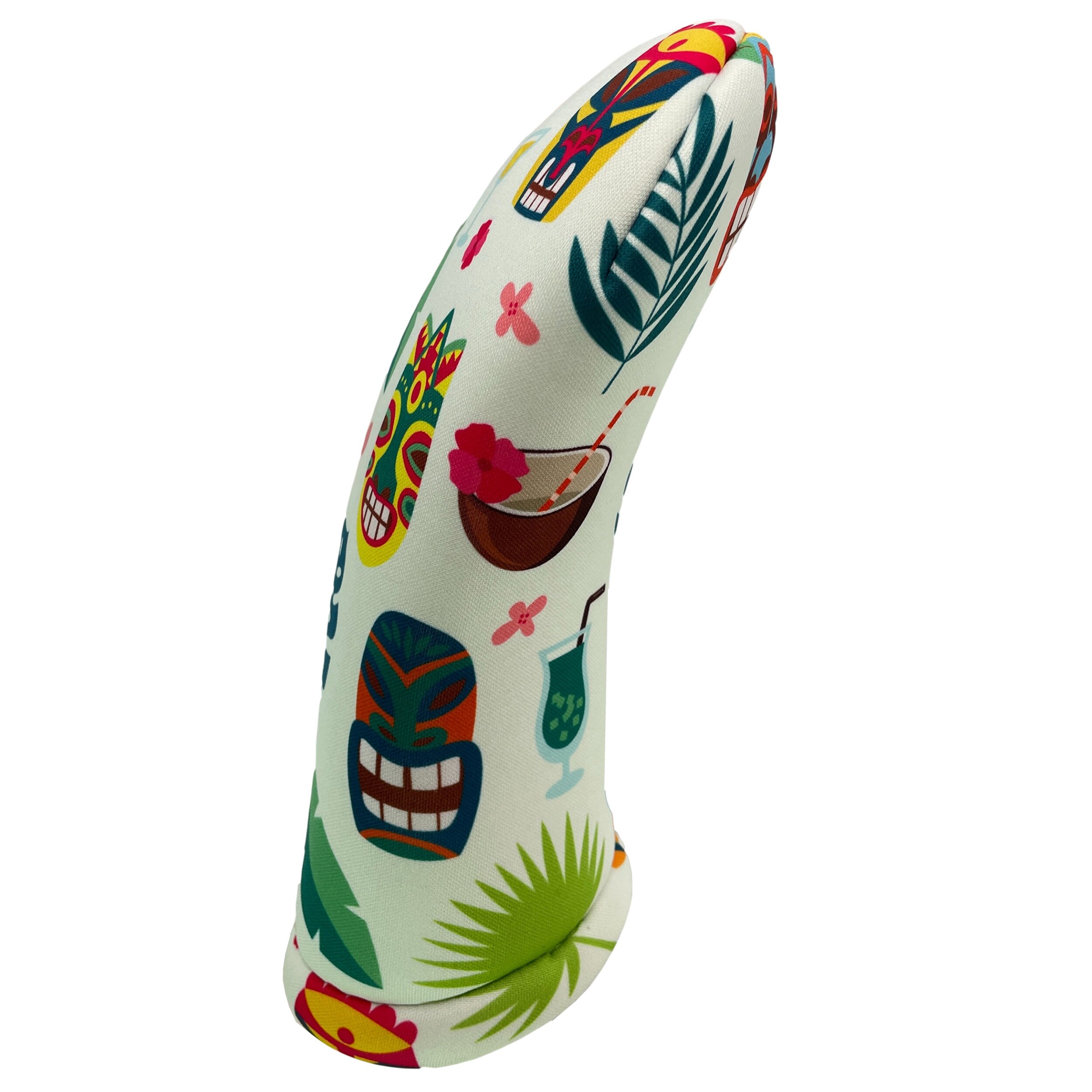 Hawaiian Tiki Masks Club Headcovers With Corresponding Numbers Etsy