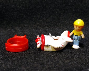 bague de voiture de sport vintage Polly Pocket Bluebird 1989 Wee