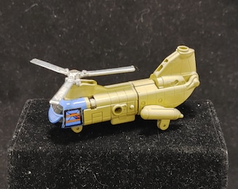 GoBots Twin Spin - Metal Diecast Figure - Renegade Robot Fighter - Enemy Robo Helicopter - Vintage Transformer - Only One Propeller Blade