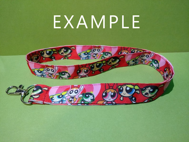 School Girl Plaid Red Lanyard Clip Wrist or Neck