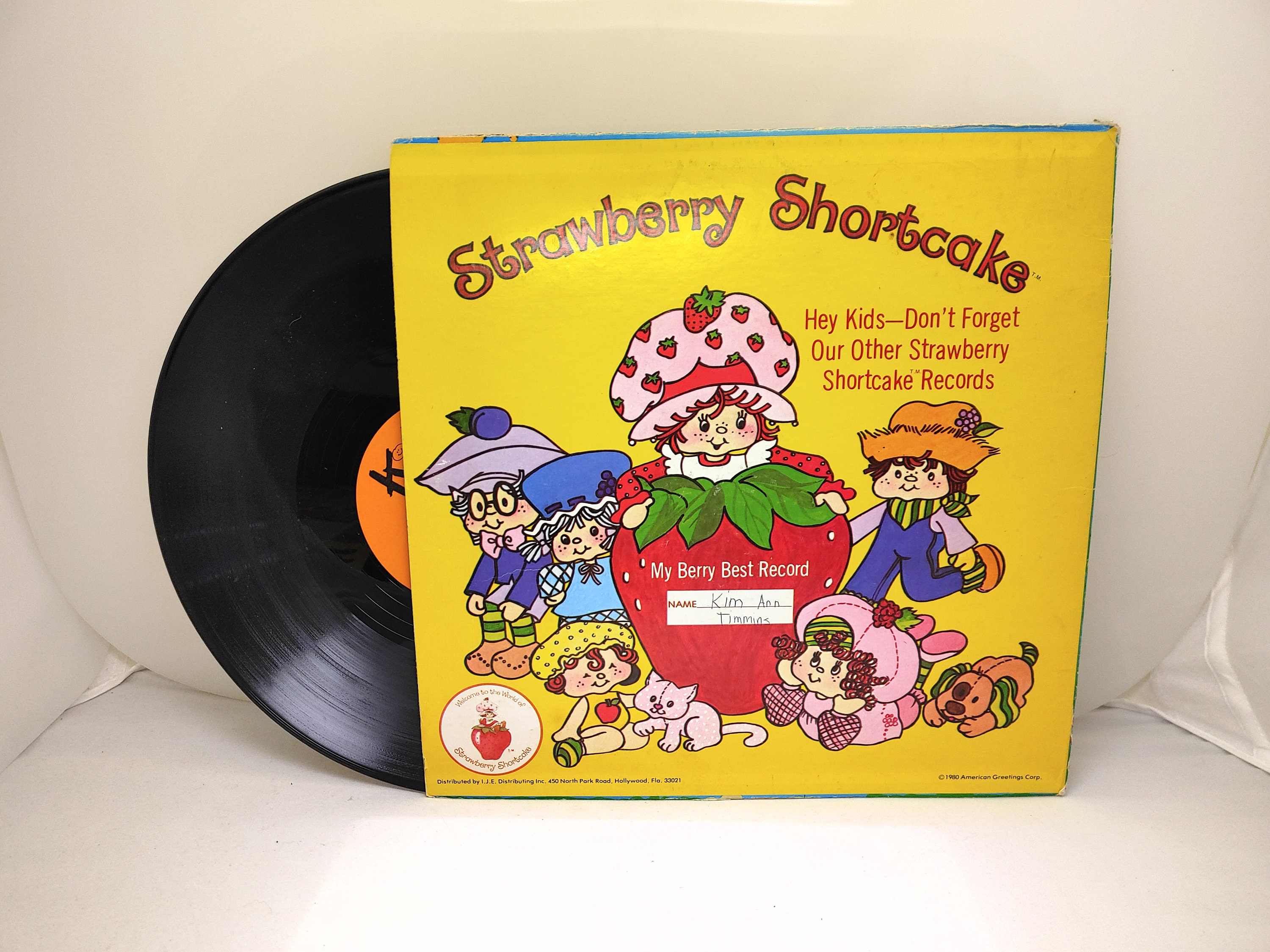 The World Of Strawberry Shortcake Vinyl Record Vintage Lp Etsy Espana The World Of Strawberry Shortcake Vinyl Record Vintage Lp Etsy Espana
