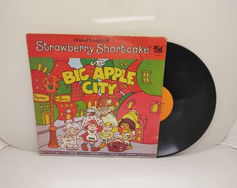 Strawberry Record Etsy