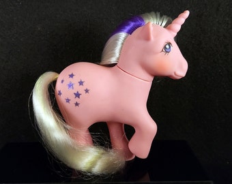 Twilight - G1 Vintage My Little Pony - Glitter Symbol - Year 2 Hong Kong - MLP Unicorn