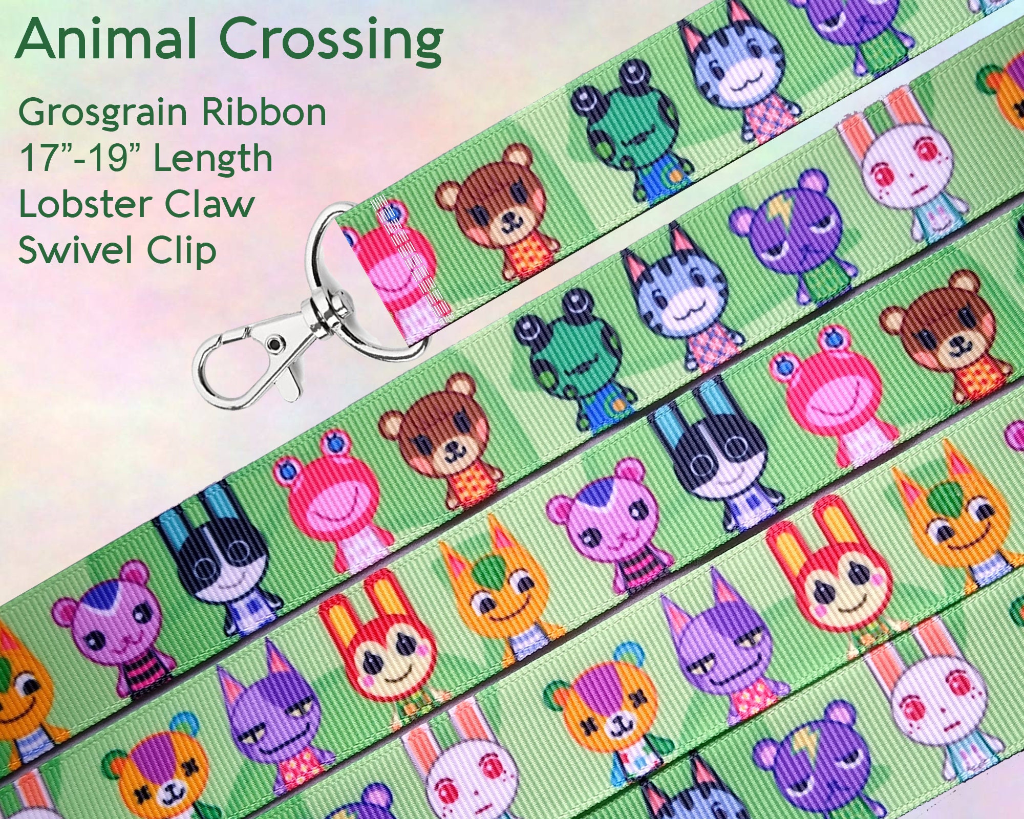 Animal Crossing Lanyard Clip Lobster Claw Swivel Clasp - Etsy Australia Animal Crossing Lanyard Clip Lobster Claw Swivel Clasp - Etsy Australia