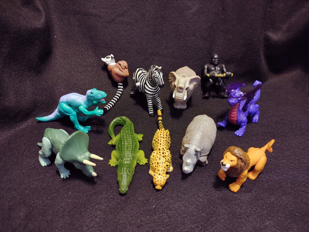 11 Vintage Disney's Animal Kingdom Figures Etsy