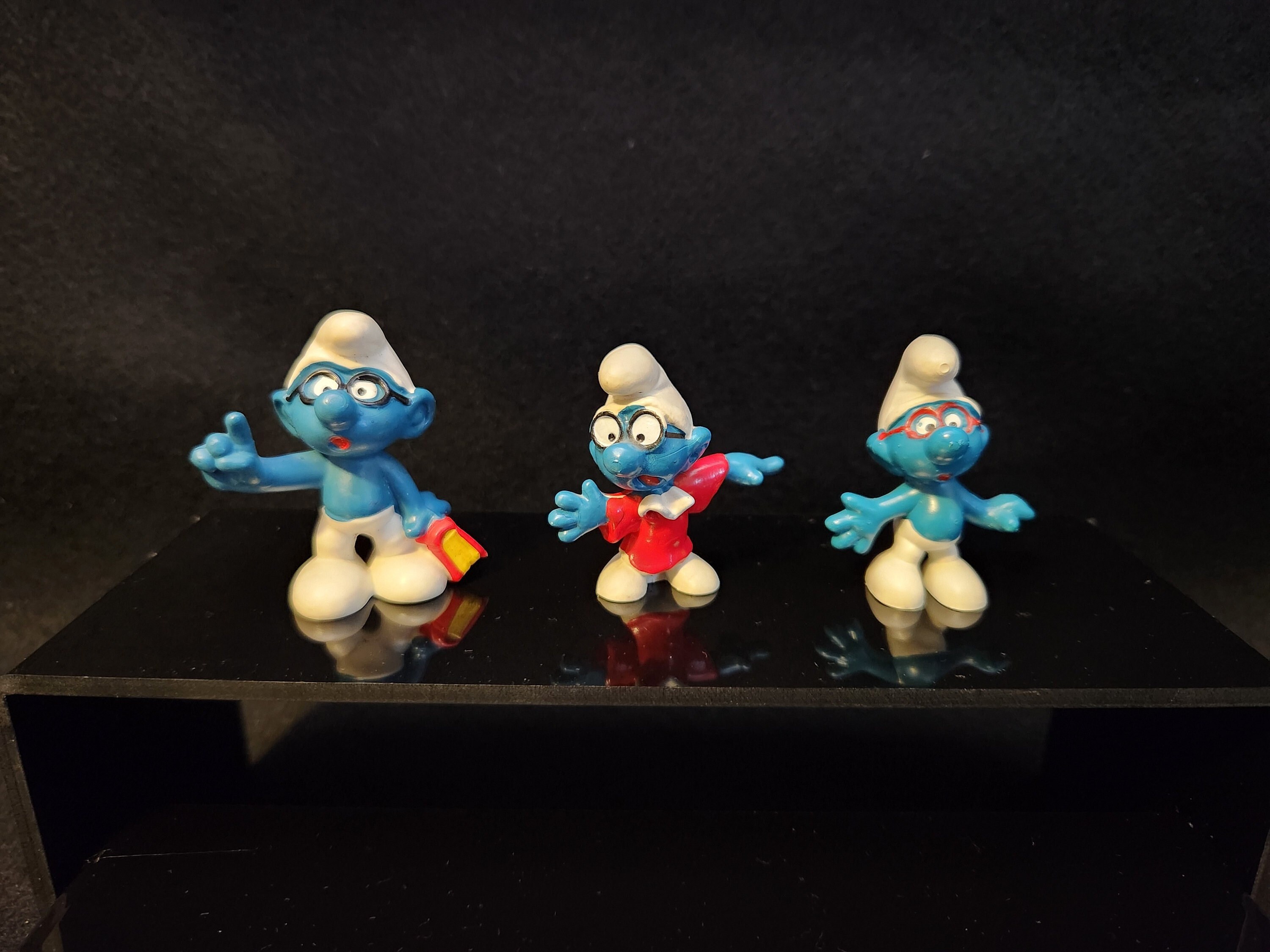 3 Brainy Smurfs 20094/20006/20016 Smurf Village Figurine - Etsy Norway