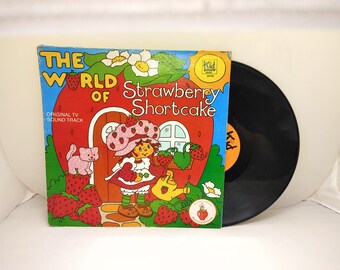 Strawberry Record Etsy