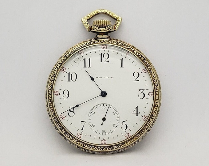 Antique WALTHAM Pocket Watch Grade No. 225 Size 12 With 17 Jewel