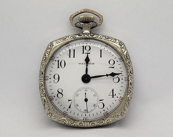 Antique WALTHAM Pocket Watch Grade No. 220 Model 1894 Size 12 W/15