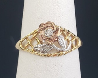 CTHY】GIMMEL RING 13号 ROSEGOLD The Gold Classic 10K / Rose Gold / 8mm