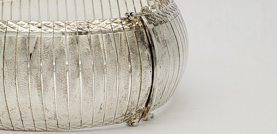 LEACH & GARNER Solid Sterling Silver Large Flexib… - image 6