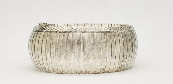 LEACH & GARNER Solid Sterling Silver Large Flexib… - image 3