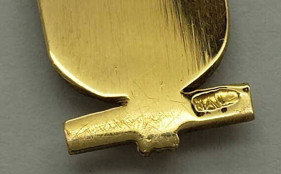 Estate 14K Solid Gold Egyptian Cartouche Name Pen… - image 10