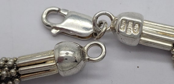 Vintage MILOR Solid Sterling Silver Multi-Strand … - image 6