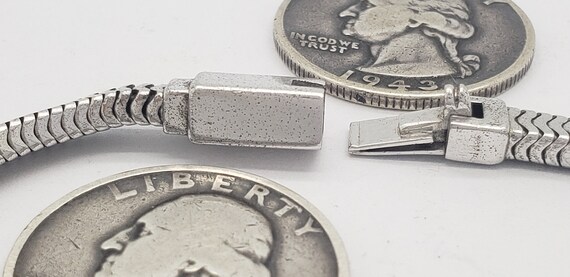 Mid-Century FORSTNER Solid Sterling Silver Square… - image 6