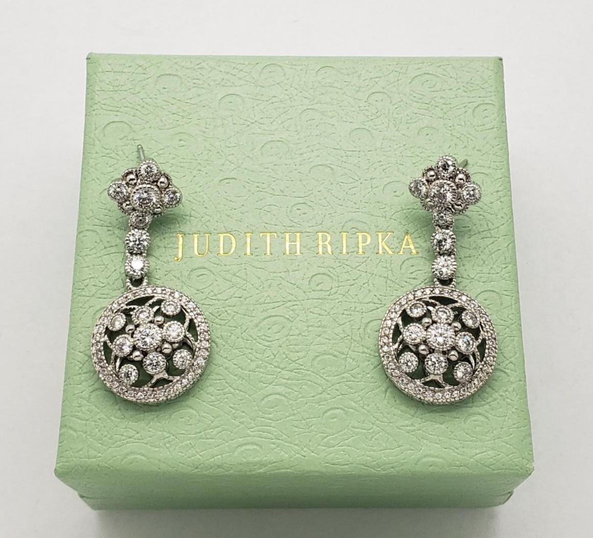 Drop Earrings Qvc Diamonique Earrings For Sale Qvc Diamonique Earrings