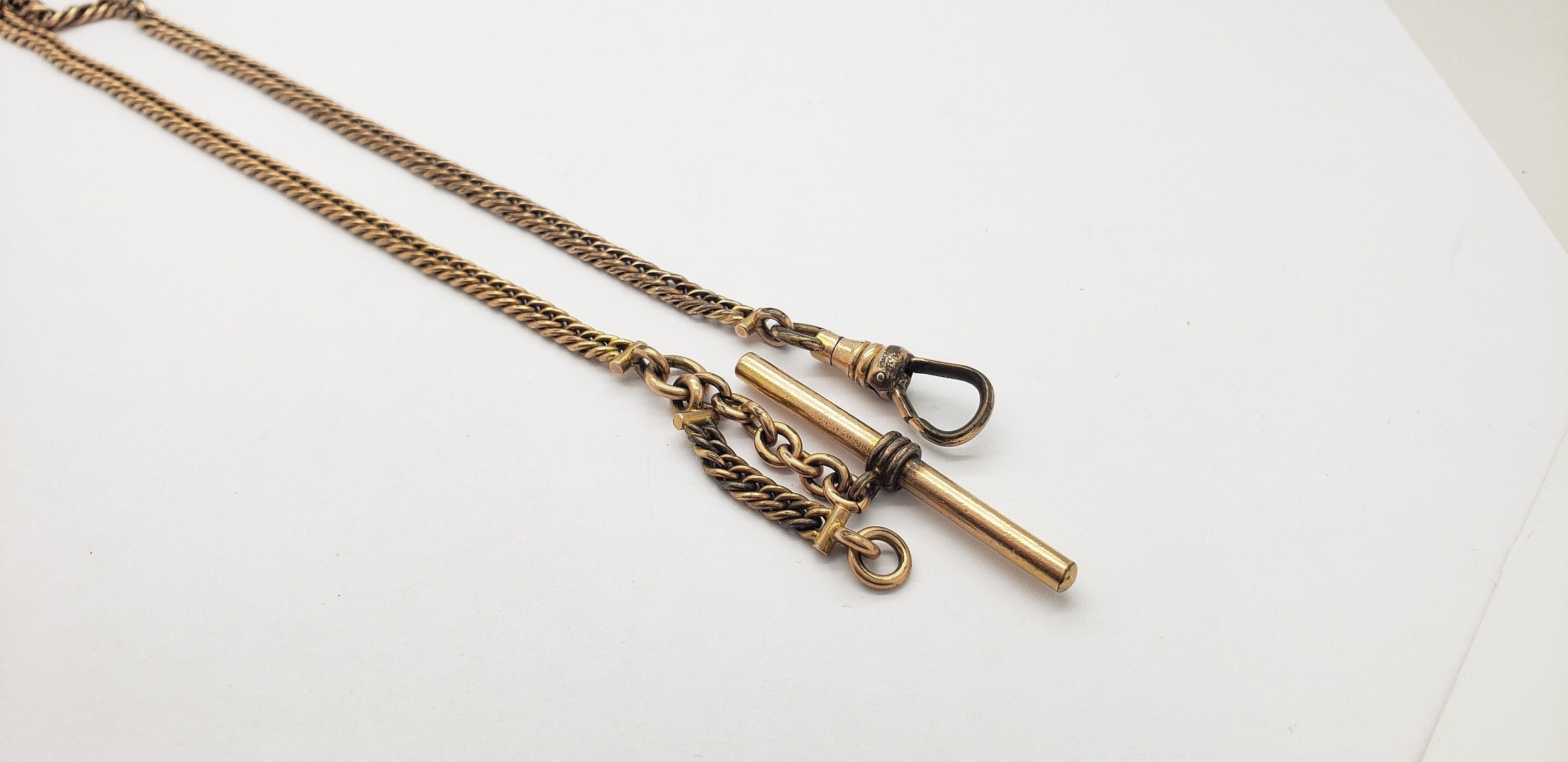 Antique Simmons Watch Chain - Etsy