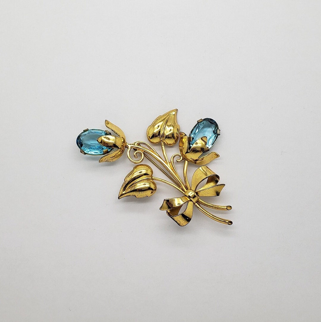 Millyリンク Vintage Italian Micro Mosaic floral link bracelet. c. 1920s