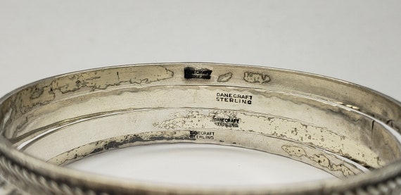 Mid-Century DANECRAFT Solid Sterling Silver Repou… - image 10
